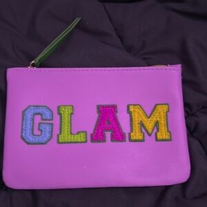 Ipsy Glam Bag - Fun & Vibrant "GLAM" Pouch